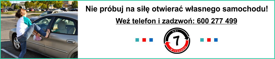 Co zrobić, gdy w aucie zatrzaśnie się klucz?