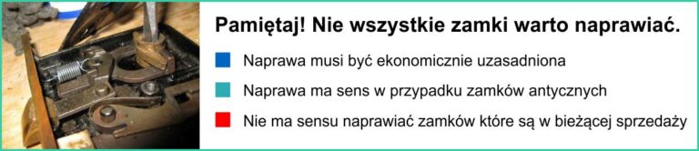 Czy można naprawić zamek w drzwiach?