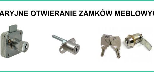 Jak otworzyć zamek meblowy?