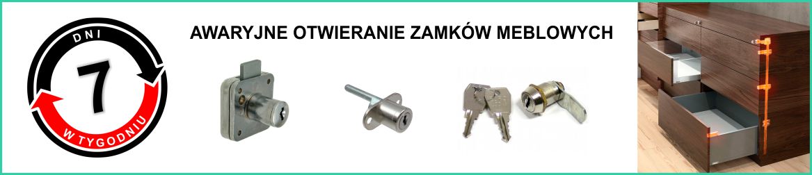 Jak otworzyć zamek meblowy?