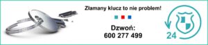 Jak wyjąć złamany klucz z zamka