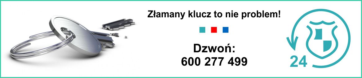 Jak wyjąć złamany klucz z zamka?